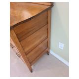 Vintage oak dresser with Mirror 74X47X21