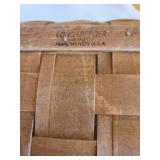 Longaberger baskets one has hole