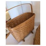 Longaberger baskets one has hole