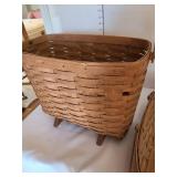 Longaberger baskets one has hole