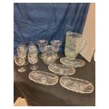 Glass pitcher, dessert boats, parfaits, more