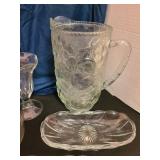 Glass pitcher, dessert boats, parfaits, more