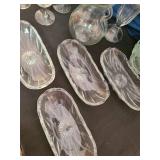 Glass pitcher, dessert boats, parfaits, more