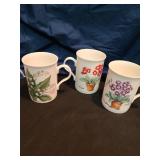 Spode fine bone china cups and others