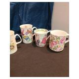 Spode fine bone china cups and others