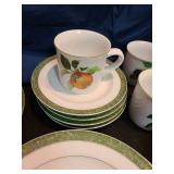20 pieces fruit delight Christopher Stuart dishes