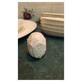 Coalport Country Ware china platter, divided dish, corn holder plates and pepper shaker