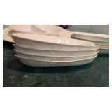 Coalport Country Ware china platter, divided dish, corn holder plates and pepper shaker