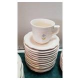 Pfaltzgraff dinner ware total of 34 pcs. (chip on 2 large plates)