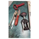 Wine bottle openers, stoppers and more