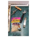 Wine bottle openers, stoppers and more