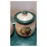 Set of 4 cannisters (small chips)