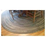 Braided rug approx 10 ft x 8 ft