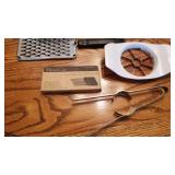 Pampered Chef Hold n Slice, knife sharpener, knives, egg slicer and more