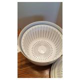 Paul Bocuse 2 pc baker, ceramic bowl and salad spinner