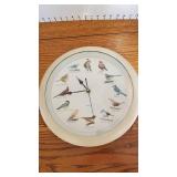 Quartz bird chime clock