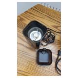 Farberware electric coffee pot and Grindmaster Cafemill