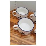 Set of 5 soup/coffee mugs