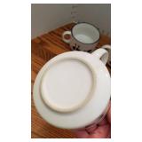 Set of 5 soup/coffee mugs