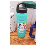 2 Bubba insulated mugs, insulated coffee pot and other drinking cups