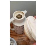 2 Bubba insulated mugs, insulated coffee pot and other drinking cups