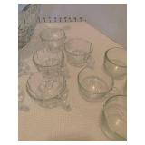 Punchbowl with 16 cups