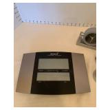 Weather alert radio, atomic clock and small desk clock