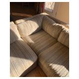 Bernhardt sectional sofa 26 x 89 x 33 loveseat 26 x 60 x 33