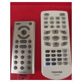 iPod with assorted remotes