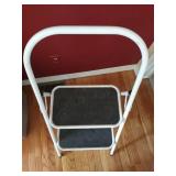 Folding step stool