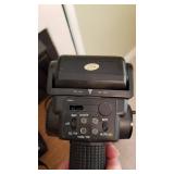 Sunpak Thyristor flash and Polaroid instant camera