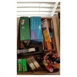 Office supplies and calculator