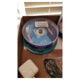Verbatim CD-R, Sony DVD-R blank discs, CD sleeves, headphones and more