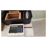 Micronta 5 language translator, cassette case and box