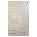 Quilt hand stitched (good condition) approx 7 ft x 7 ft