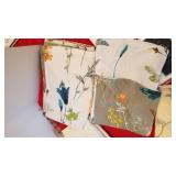 4 reversible pillow shams, pillowcases and pillow protectors