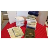 Hand towels, wash cloths and dish towels