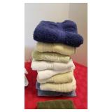Hand towels, wash cloths and dish towels