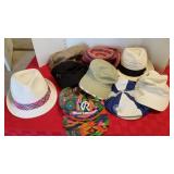 Assorted hats