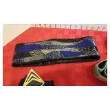 Christian Dior beaded belt and other belts