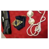 Christian Dior beaded belt and other belts