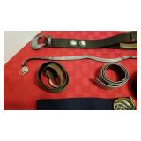 Assorted belts
