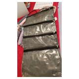 Makeup bags and padded hangers