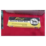 Shoe polish, brushes, heel liner, shoelaces and more