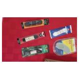 Shoe polish, brushes, heel liner, shoelaces and more