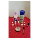 Assorted nail products