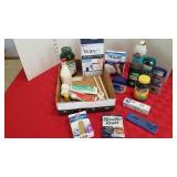 First aid products, Old Spice and other personal care items