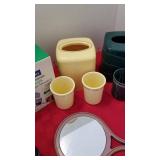 Reli On blood pressure monitor, hand mirror and bathroom sets