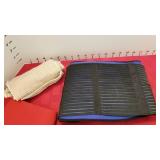 Assorted braces and Darco shoe