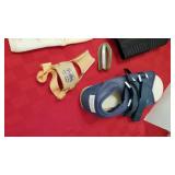 Assorted braces and Darco shoe